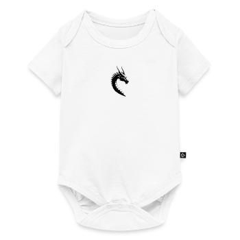Long - Dragon chinois - Body à manches courtes Premium Bébé - blanc - Devant