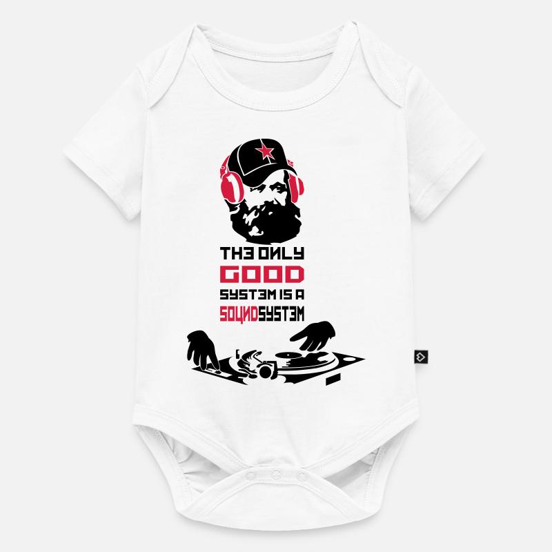 marx - Baby Premium short-sleeve bodysuit - white