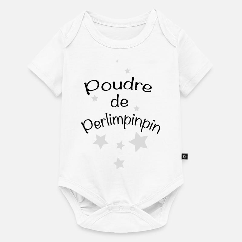 Poudre de perlimpinpin - Body à manches courtes Premium Bébé - blanc
