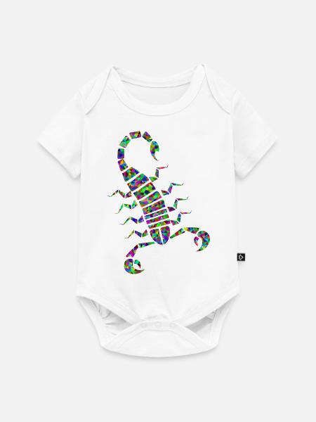 skorp 7 - Baby Premium Kurzarmbody - Weiß