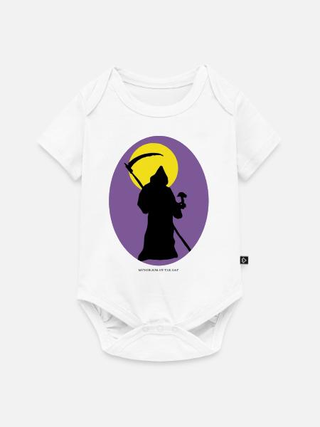 Sensenmann - Baby Premium Kurzarmbody - Weiß
