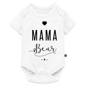 mama bear - Baby Premium short-sleeve bodysuit - white - Front