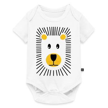 Lion - Body à manches courtes Premium Bébé - blanc - Devant