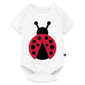 bug - Baby Premium Kurzarmbody - Weiß - Vorne