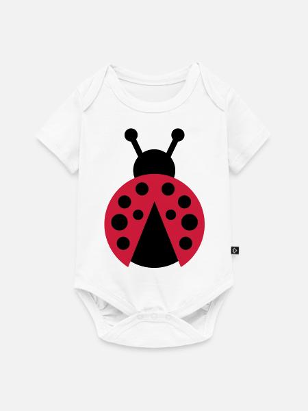 bug - Baby Premium Kurzarmbody - Weiß