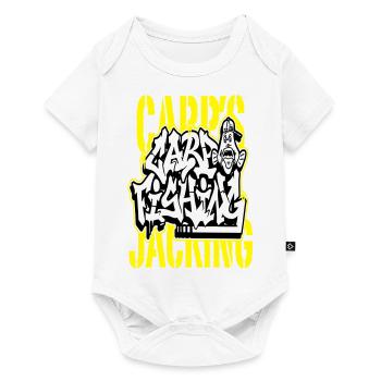 Carp's graff "CARP'S JACKING" - Baby Premium short-sleeve bodysuit - white - Front