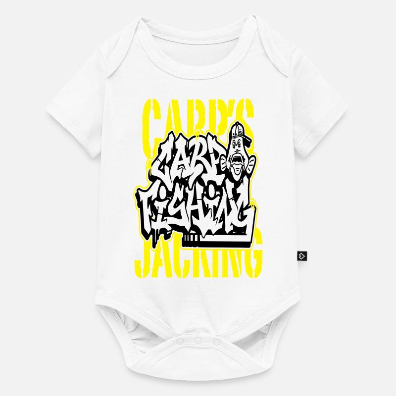 Carp's graff "CARP'S JACKING" - Body à manches courtes Premium Bébé - blanc
