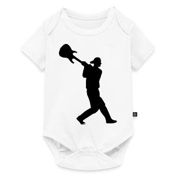 rock - Baby Premium short-sleeve bodysuit - white - Front