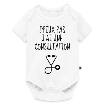 Doctor Arzt Médecin Docteur Medecine Life - Baby Premium short-sleeve bodysuit - white - Front
