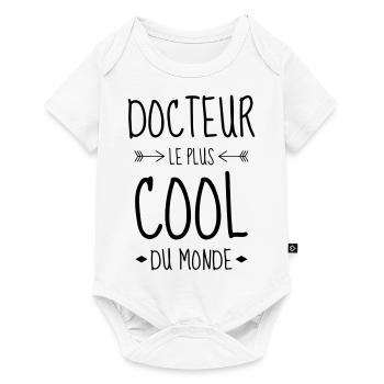 Doctor Arzt Médecin Docteur Medecine Life - Baby Premium short-sleeve bodysuit - white - Front