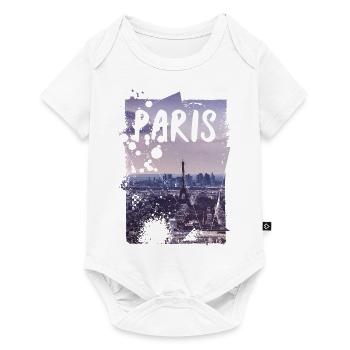 Paris - Body à manches courtes Premium Bébé - blanc - Devant
