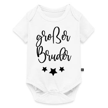 Großer Bruder (verschiedene Farben) - Baby Premium Kurzarmbody - Weiß - Vorne