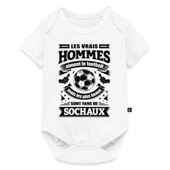 CADEAU FANS DE SOCHAUX - Body à manches courtes Premium Bébé - blanc - Devant
