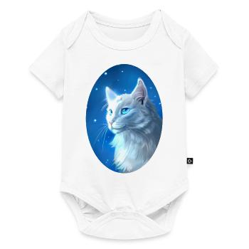 Cloudtail Cloud Tail Warrior Cats White Cat - Baby Premium short-sleeve bodysuit - white - Front