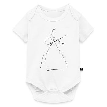 Violinist - Baby Premium short-sleeve bodysuit - white - Front