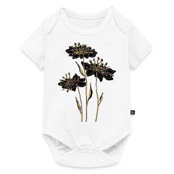 Fleur - Body à manches courtes Premium Bébé - blanc - Devant