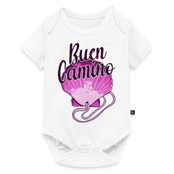 Buen Camino de Santiago de Compostela Jakobsweg - Baby Premium short-sleeve bodysuit - white - Front