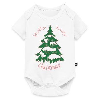 Holly Jolly Christmas - Baby Premium short-sleeve bodysuit - white - Front