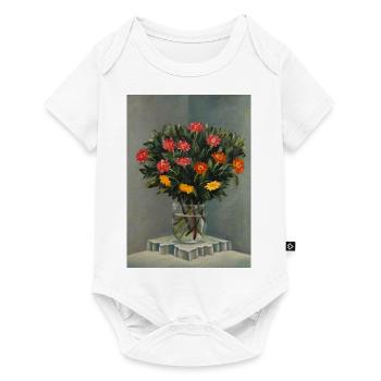 Surrealist painting. Bodegon - Baby Premium short-sleeve bodysuit - white - Front