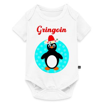Gringoin - Baby Premium short-sleeve bodysuit - white - Front