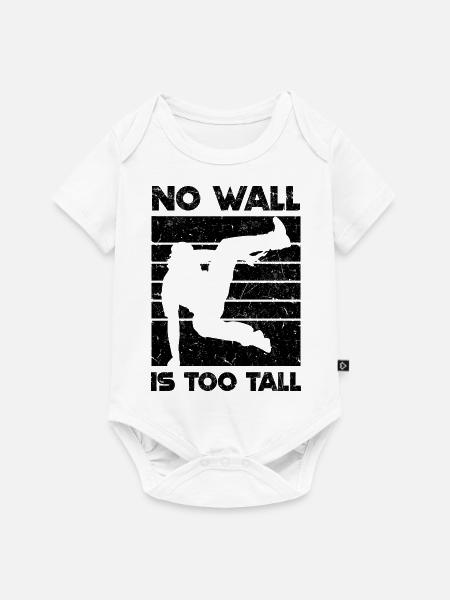 Parkour Geschenkideen - Baby Premium Kurzarmbody - Weiß
