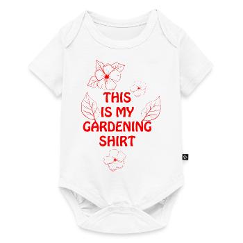 Florist Flower Plant Nature Gardener - Baby Premium short-sleeve bodysuit - white - Front