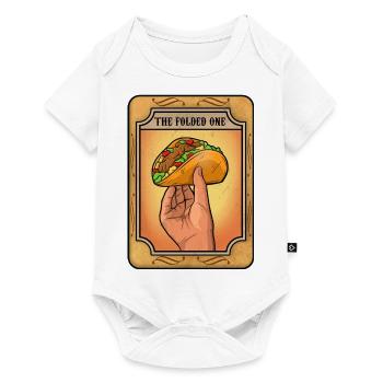 Taco Tortilla Mais Mexiko Essen I Geschenk - Baby Premium Kurzarmbody - Weiß - Vorne