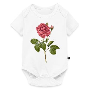 Fleur - Body à manches courtes Premium Bébé - blanc - Devant