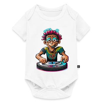 IMG 1622 - Baby Premium Kurzarmbody - Weiß - Vorne