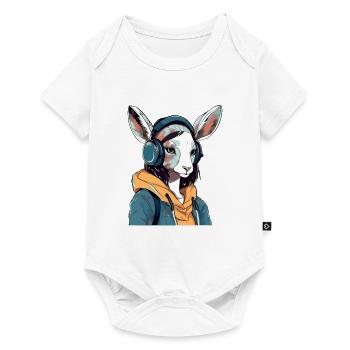 Maïa the Doe Woman - Baby Premium short-sleeve bodysuit - white - Front