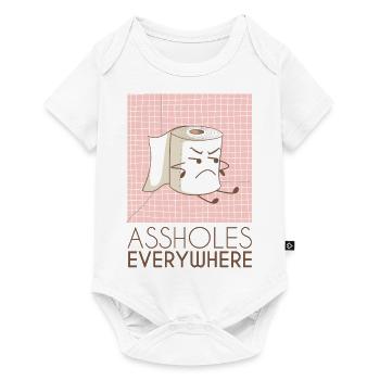 Essentials of Existence Tee - Baby Premium short-sleeve bodysuit - white - Front