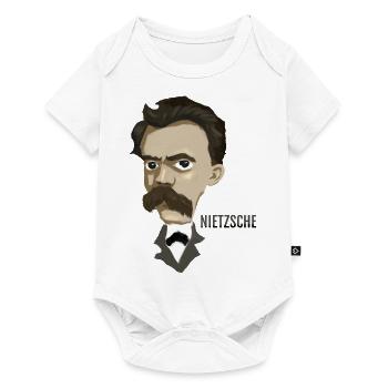 Nietzsche - Body à manches courtes Premium Bébé - blanc - Devant