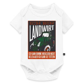 I'm a Farmer Farmers Demo Farming - Baby Premium short-sleeve bodysuit - white - Front