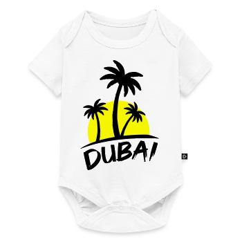 Dubaï - Body à manches courtes Premium Bébé - blanc - Devant
