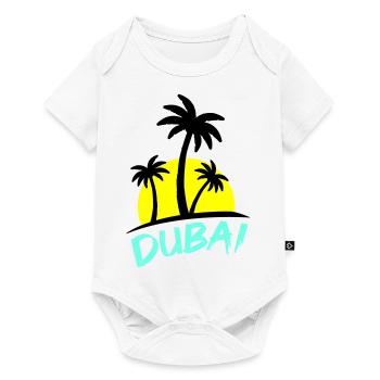 Dubaï - Body à manches courtes Premium Bébé - blanc - Devant