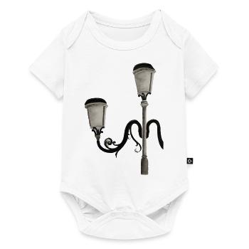 Floor lamp - Baby Premium short-sleeve bodysuit - white - Front