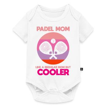Padel Paddle Racket Tennis Sport I Gift - Baby Premium short-sleeve bodysuit - white - Front