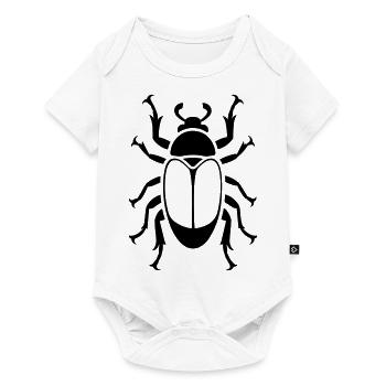scarabée - Baby Premium short-sleeve bodysuit - white - Front