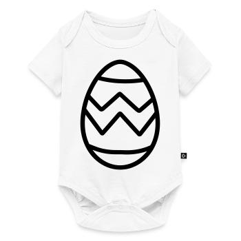 Oeuf - Body à manches courtes Premium Bébé - blanc - Devant