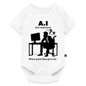 A.I - Artificial Interest Faking enthusiasm one me - Baby Premium short-sleeve bodysuit - white - Front