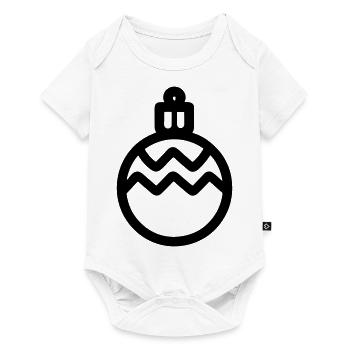 Boule de Noël - Body à manches courtes Premium Bébé - blanc - Devant