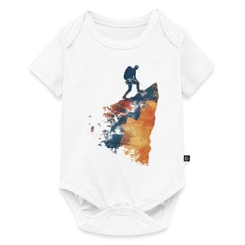 Climbing dreams - Baby Premium short-sleeve bodysuit - white - Front
