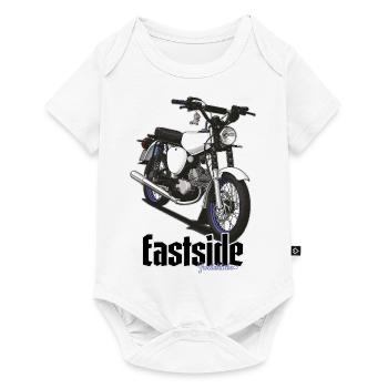 S51 (blanc) // Illustration - Body à manches courtes Premium Bébé - blanc - Devant