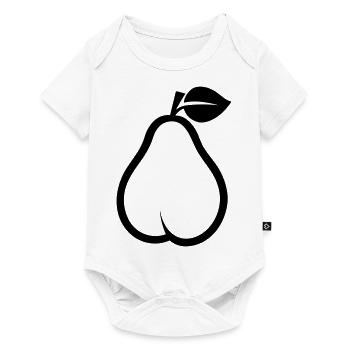 pear - Baby Premium short-sleeve bodysuit - white - Front