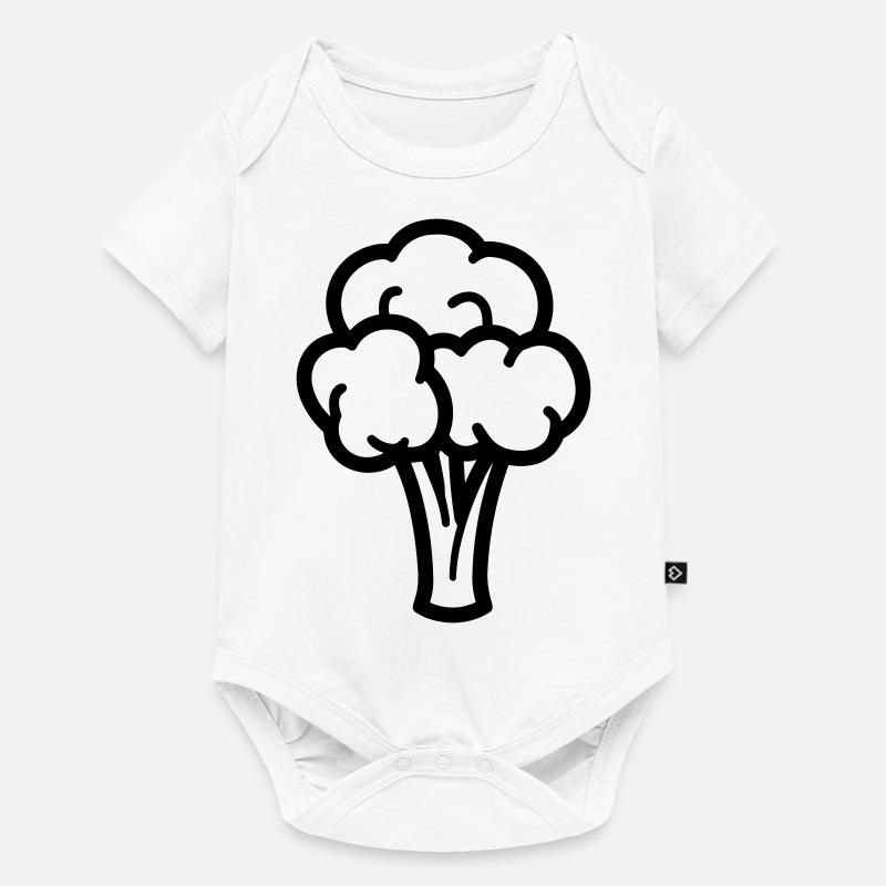 brocoli - Body à manches courtes Premium Bébé - blanc