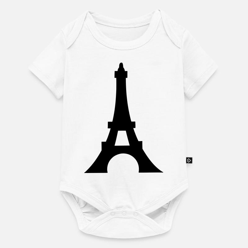 eifelturm - Baby Premium short-sleeve bodysuit - white