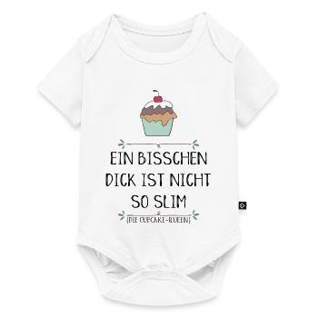 Cupcake - Baby Premium Kurzarmbody - Weiß - Vorne
