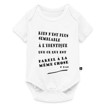 cita11 - Baby Premium short-sleeve bodysuit - white - Front