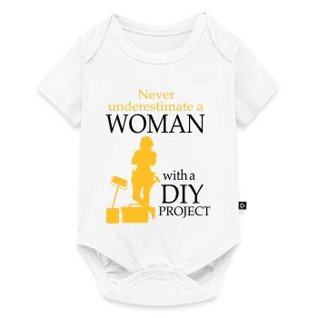 2541614 128189769 DIY - Body à manches courtes Premium Bébé - blanc - Devant