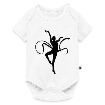 Rhythmic gymnastics - Baby Premium short-sleeve bodysuit - white - Front